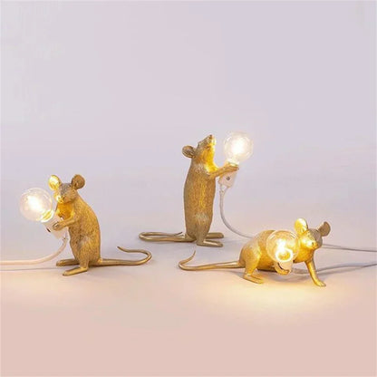 Lampe de chevet design souris
