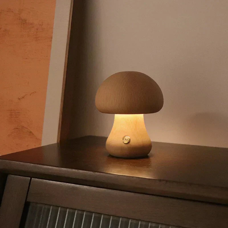 Lampe de Chevet Champignon LED Design