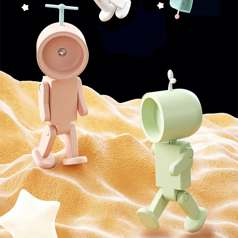 LED Night Lights Magnetic AG Battery Nights Lamp For Children Bedroom Bedside Desk Decorations Astronauts Mini Night Light