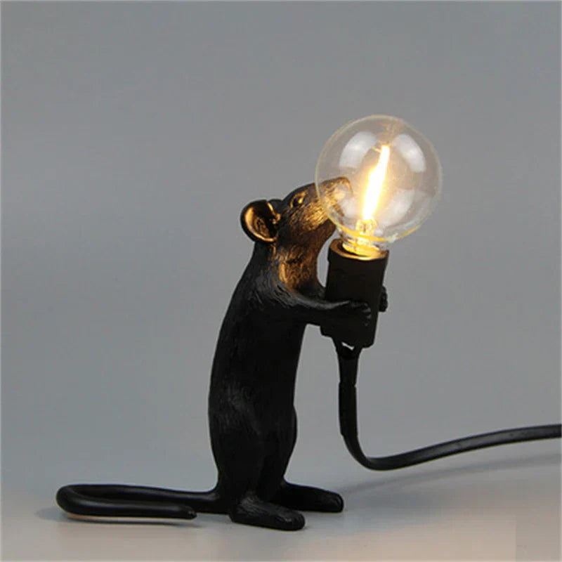 Lampe de chevet design souris