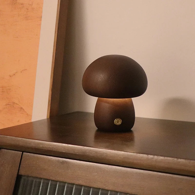 Lampe de Chevet Champignon LED Design