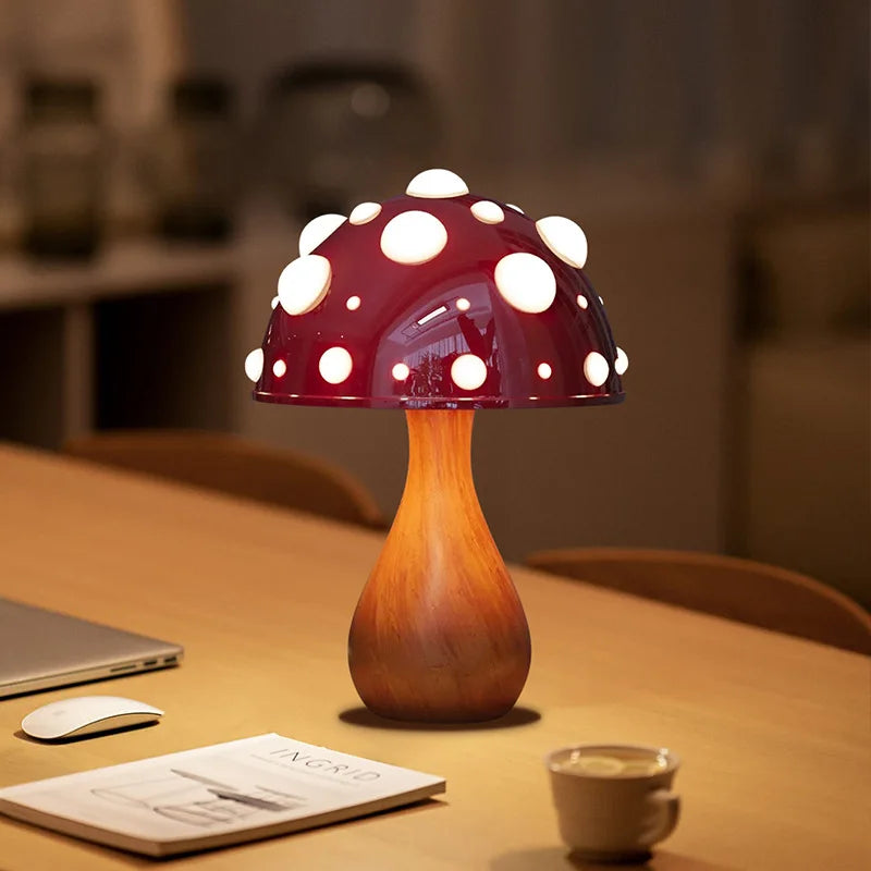 Lampe de chevet Design Champignon