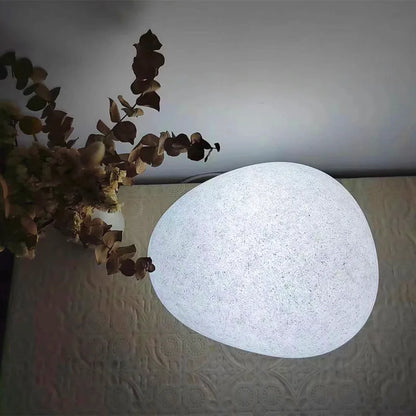 Lampe de chevet design pierre