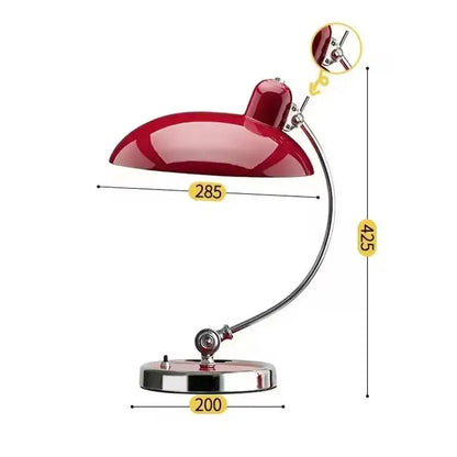 Nordic Bauhaus Adjustable Table Lamp Bedroom Study Lamps Light Luxury Desktop Eye Protection Learning Light Simple Bedside Lamp