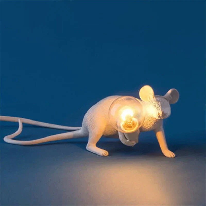 Lampe de chevet design souris