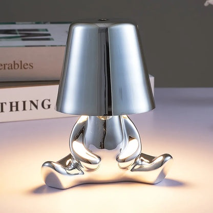 Lampe de chevet Design gold tactile