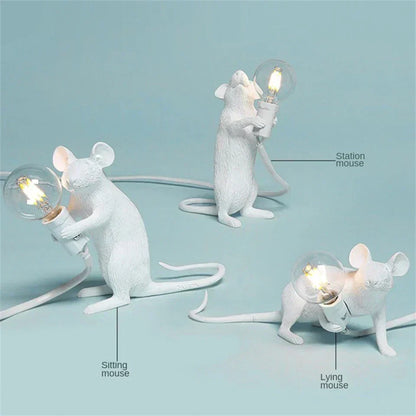 Lampe de chevet design souris
