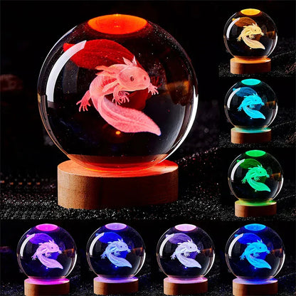 Lampe de chevet Sphère Axolotl