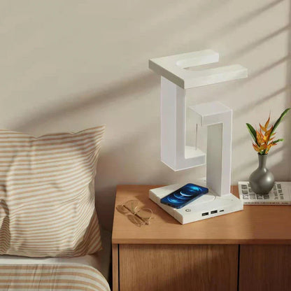 Lampe de chevet design flottant