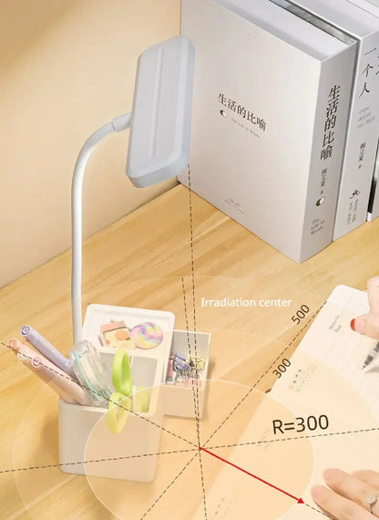 Touch LED Desk Lamp 3 Levels Dimmable Night Light USB Rechargeable Eye Protection Foldable Table Lamp Bedroom Bedside Reading