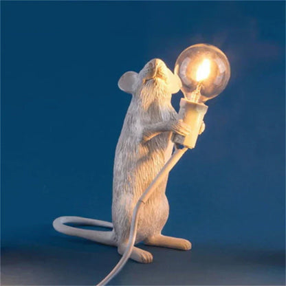 Lampe de chevet design souris