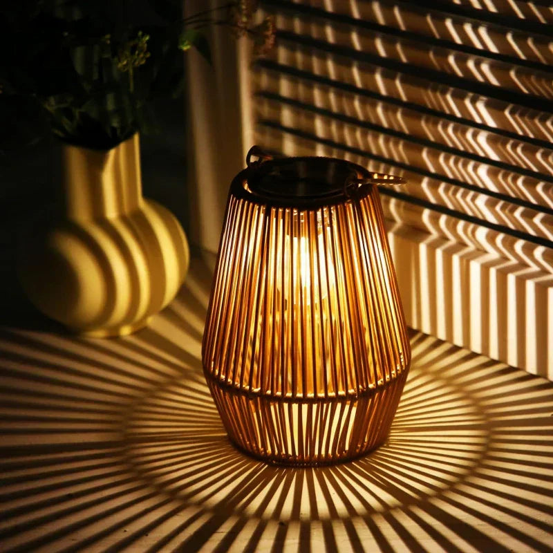 Lampe de chevet design lanterne solaire