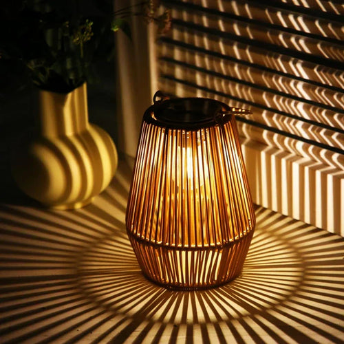 Lampe de chevet design lanterne solaire