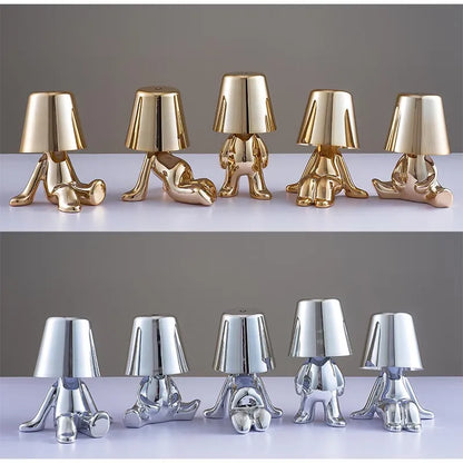 Lampe de chevet Design gold tactile