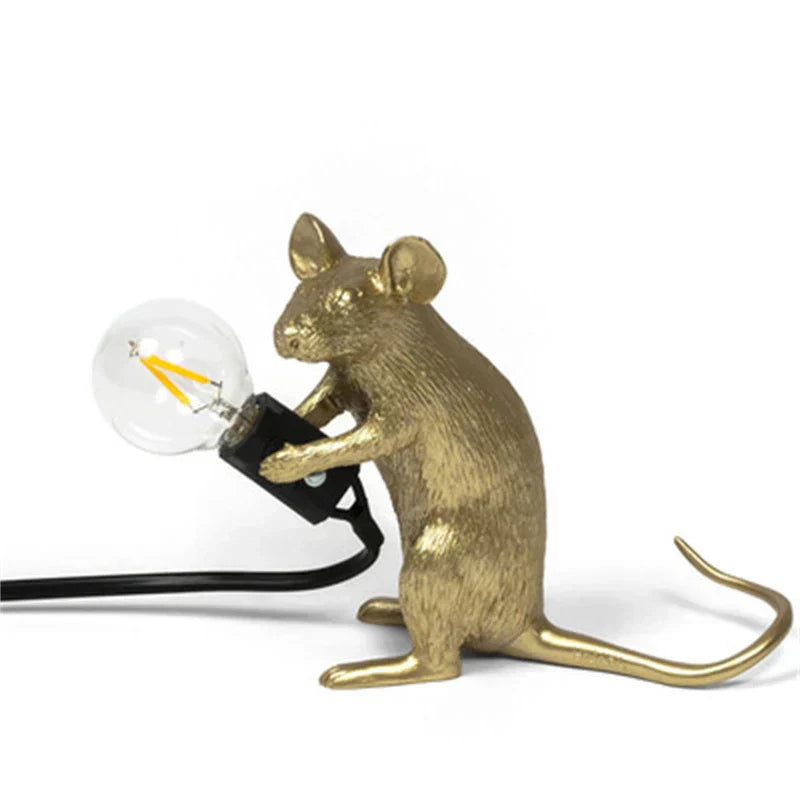 Lampe de chevet design souris
