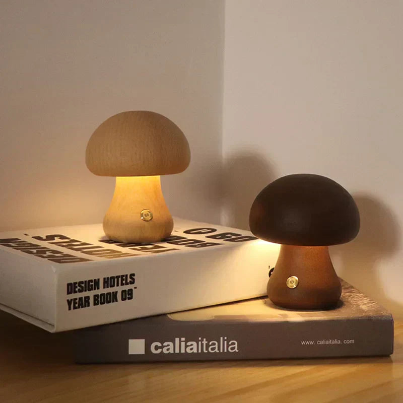 Lampe de Chevet Champignon LED Design