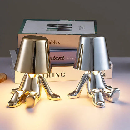 Lampe de chevet Design gold tactile