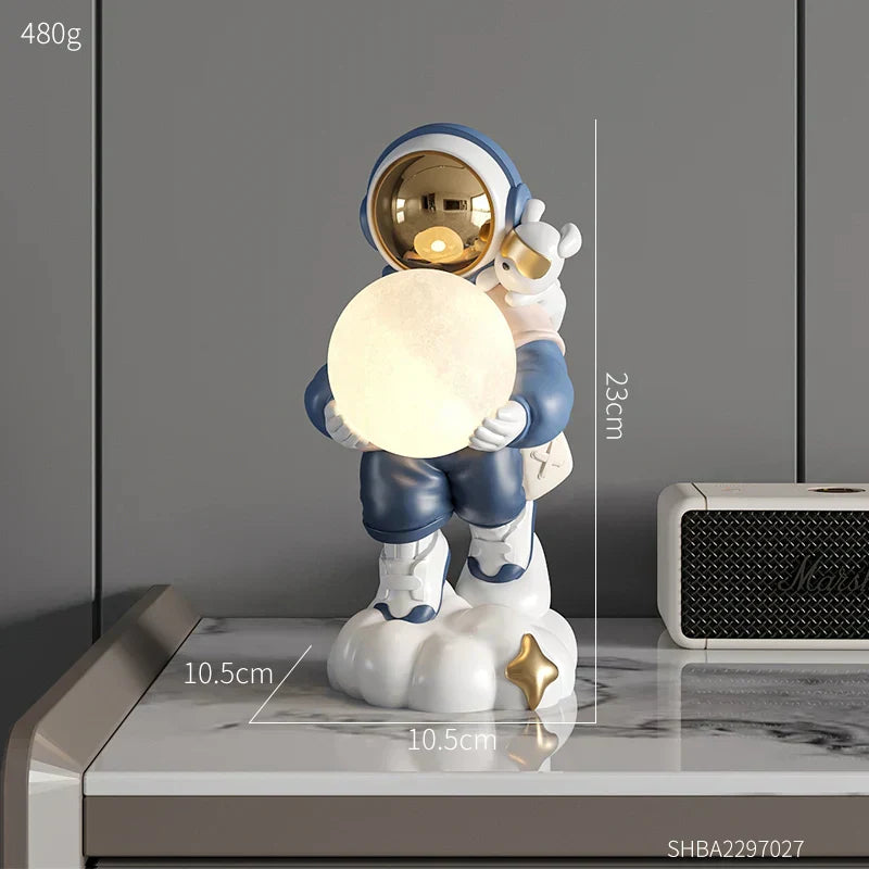 Lampe de chevet LED Astronaute design