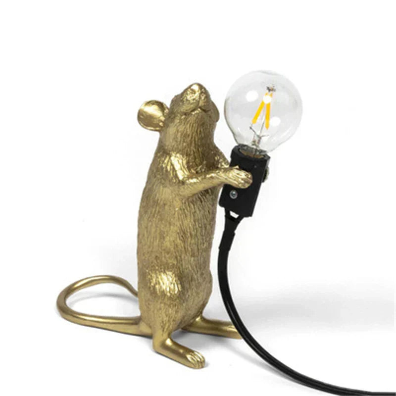 Lampe de chevet design souris