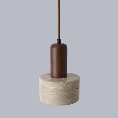 Lampe de Chevet Suspendue en Pierre Moderne