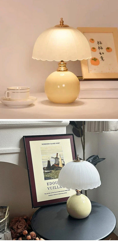 Lampe de Chevet Moderne – Tissu & Fer Forgé, Style Élégant