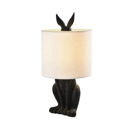 Lampe de chevet design Lapin Dorée