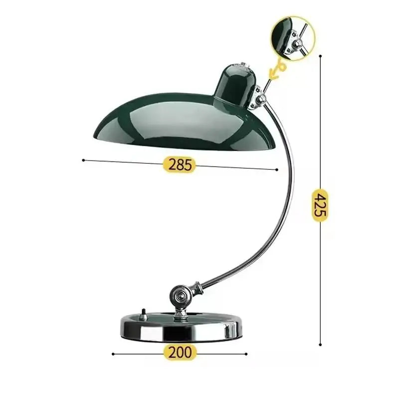 Nordic Bauhaus Adjustable Table Lamp Bedroom Study Lamps Light Luxury Desktop Eye Protection Learning Light Simple Bedside Lamp