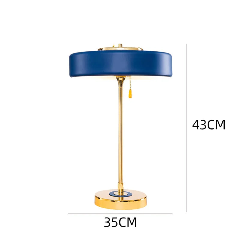 Lampe de chevet design Rotative en métal simple