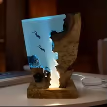 Lampe de chevet en Résine