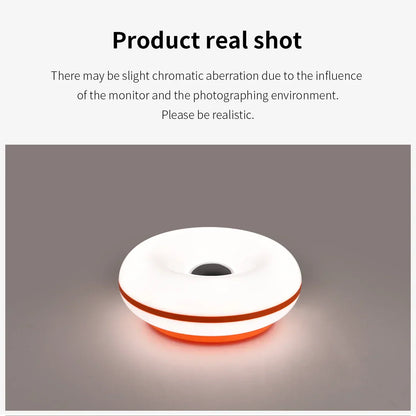 Bauhaus table lamp USB plug bedroom bedside lamp living room dining room decoration donut ambient light