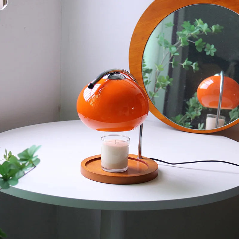 Lampe de chevet en verre design italien