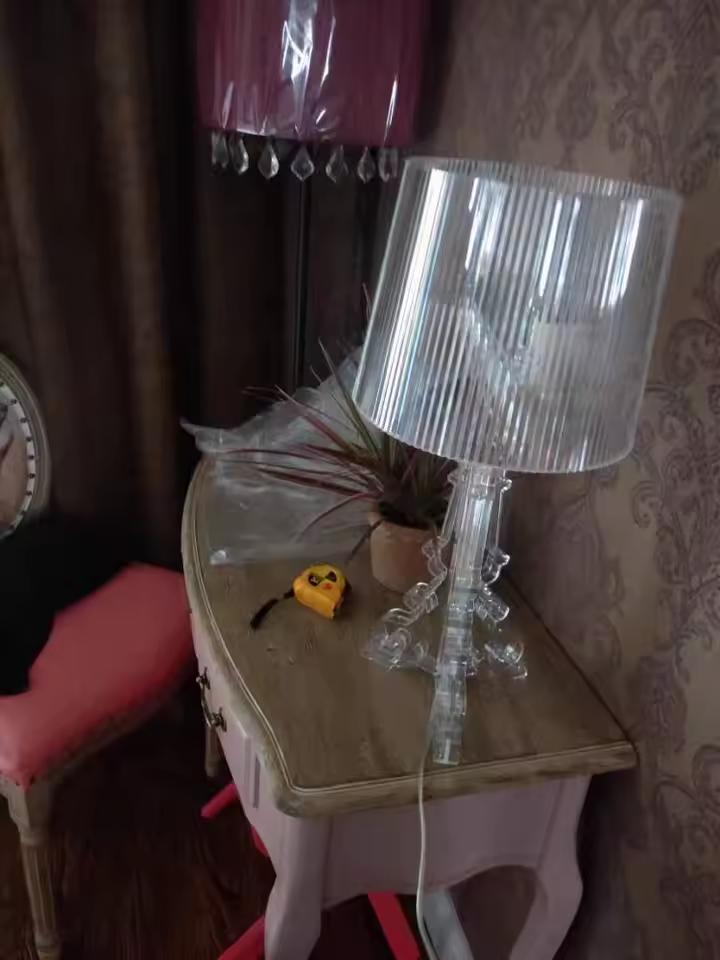 Lampe de chevet Bourgie Cristal Kartell