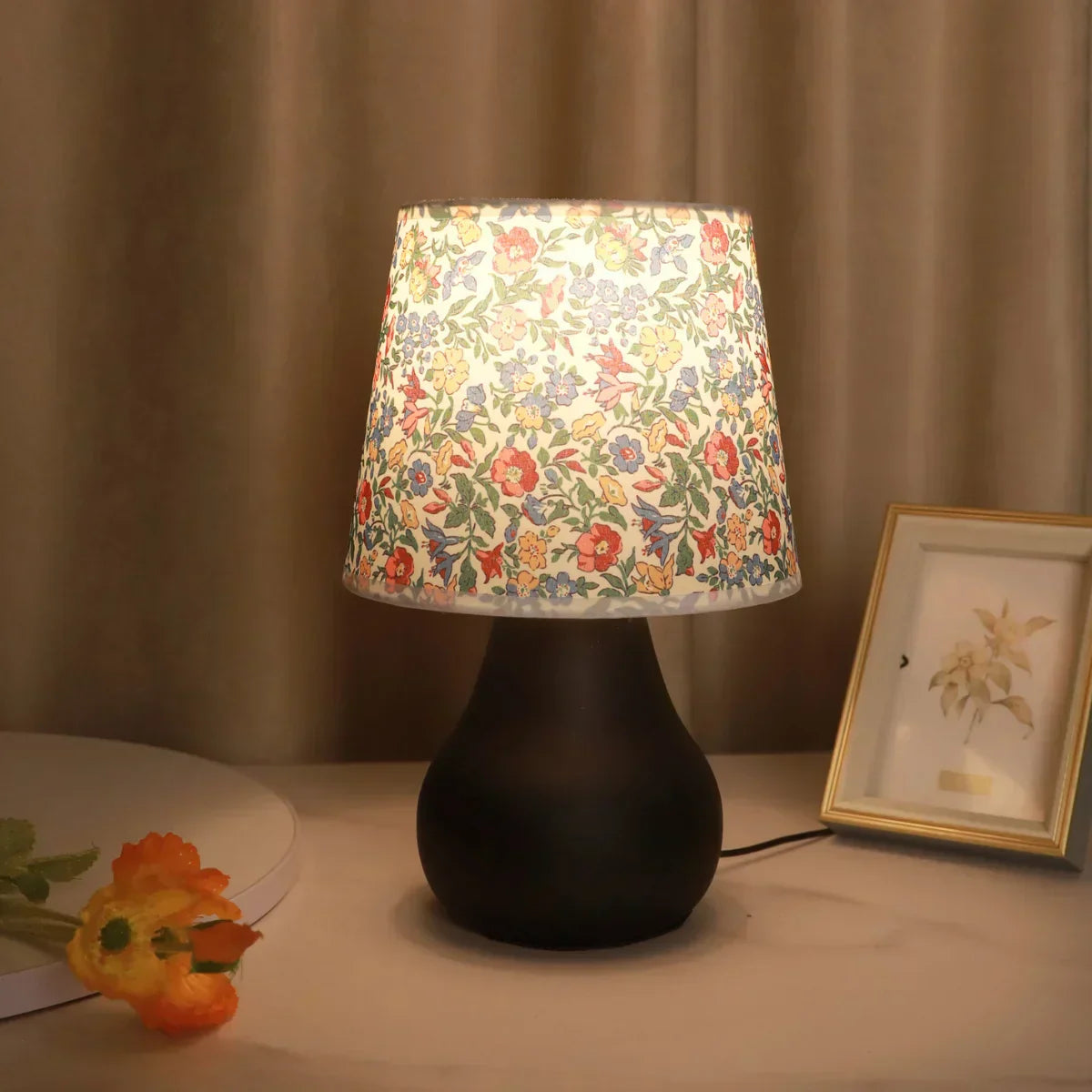 Lampe de Chevet Bohème Fleurie – Florale Florence