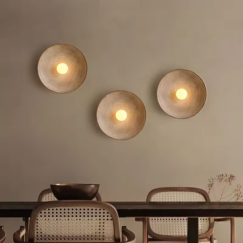 Applique Murale – Boule Résine Vintage