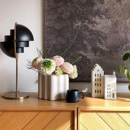 Lampe de chevet design danois en métal