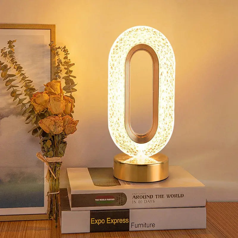 Lampe de chevet en Cristal