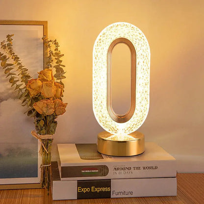 Lampe de chevet en Cristal