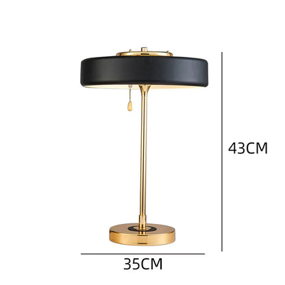 Lampe de chevet design Rotative en métal simple