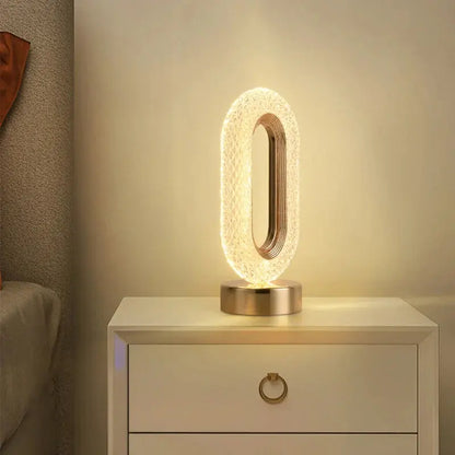 Lampe de chevet en Cristal