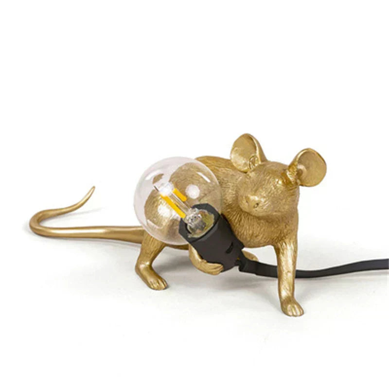 Lampe de chevet design souris