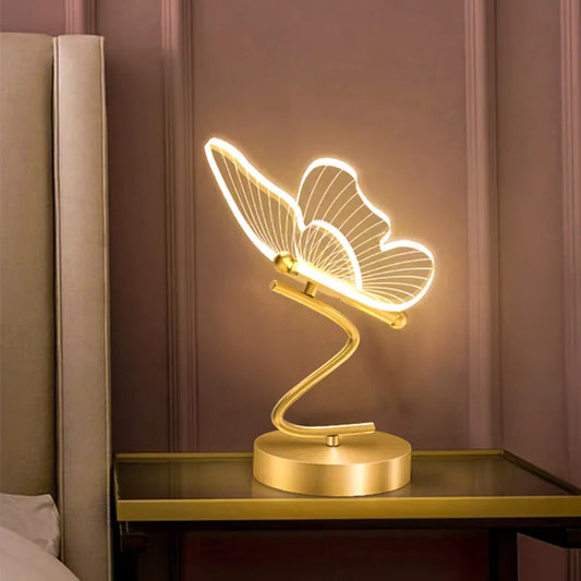 Butterfly Design Bedside Lamp