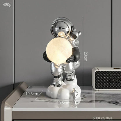 Lampe de chevet LED Astronaute design