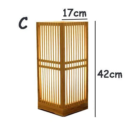 Lampe de chevet bambou Tatami