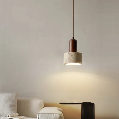 Lampe de Chevet Suspendue en Pierre Moderne