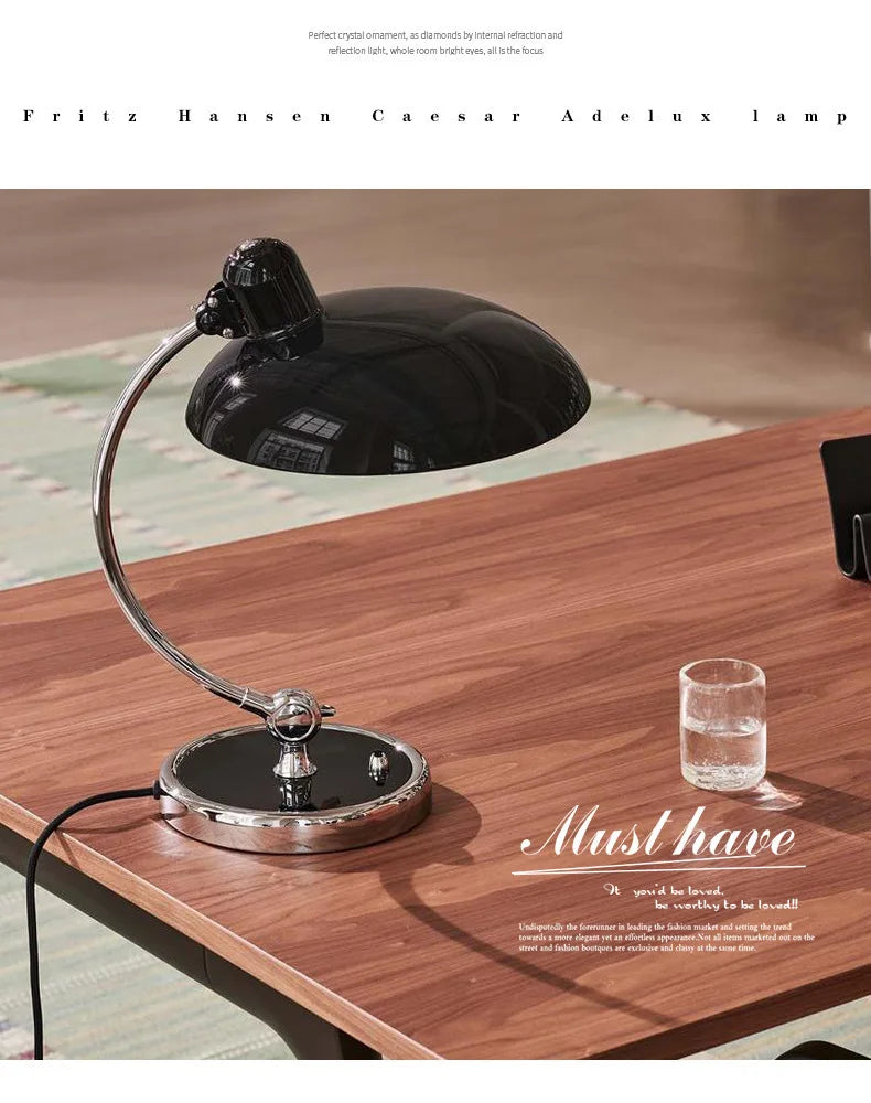 Nordic Bauhaus Adjustable Table Lamp Bedroom Study Lamps Light Luxury Desktop Eye Protection Learning Light Simple Bedside Lamp