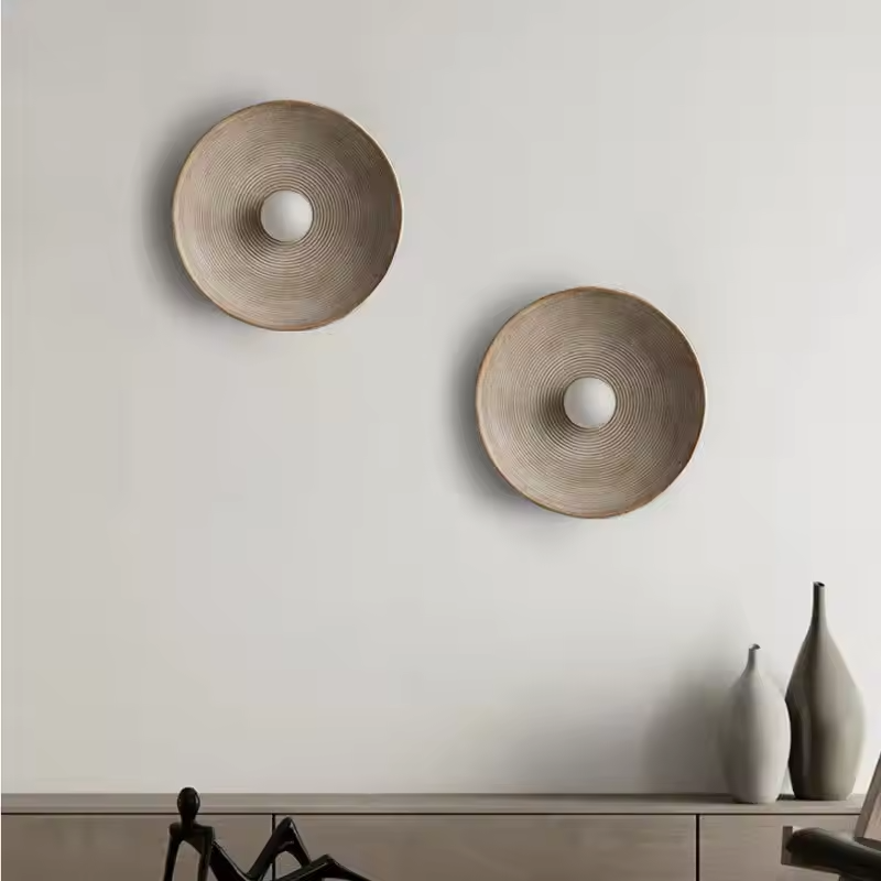 Applique Murale – Boule Résine Vintage