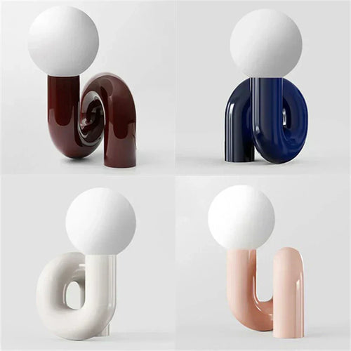 Lampe de chevet design Néoténique Résine