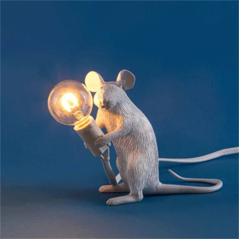 Lampe de chevet design souris