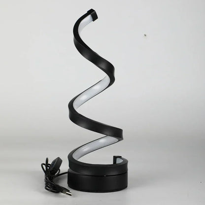 Lampe de chevet Design spirale