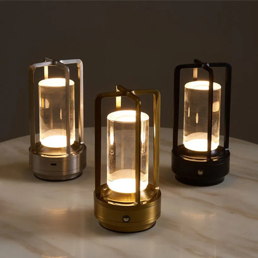 Wireless LED bedside lamp